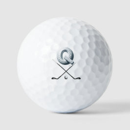 Helgdag Golf Bollar - Alfanummer BREV Q