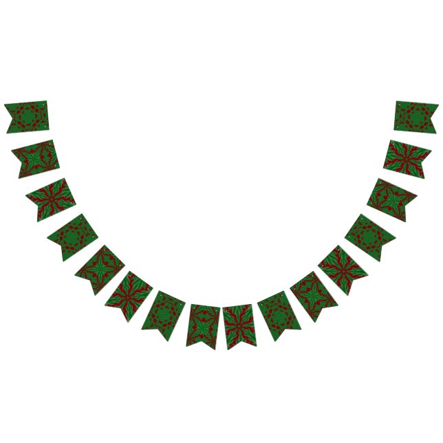 Helgdag Gräs Garnet Swallowtail Bunting Banner Vimplar (Alla)