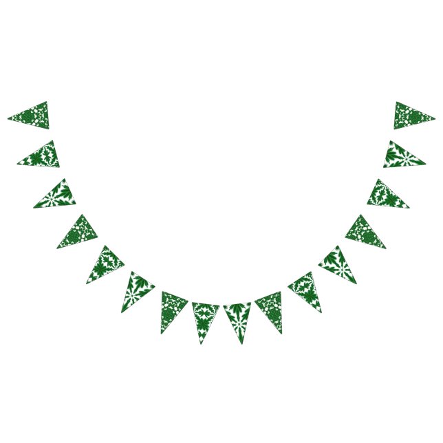 Helgdag Gräs Triangle Bunting Banner Vimplar (Alla)