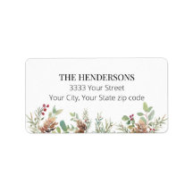 Helgdag Greenery-Returadressen Jul