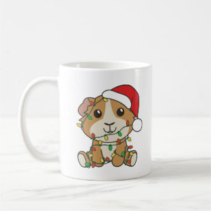 Helgdag Guniea Gris, julvinterdjur Kaffemugg