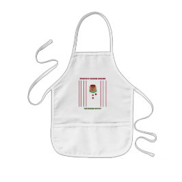 "Helgdag Helper" (för henne) Barn Apron Barnförkläde