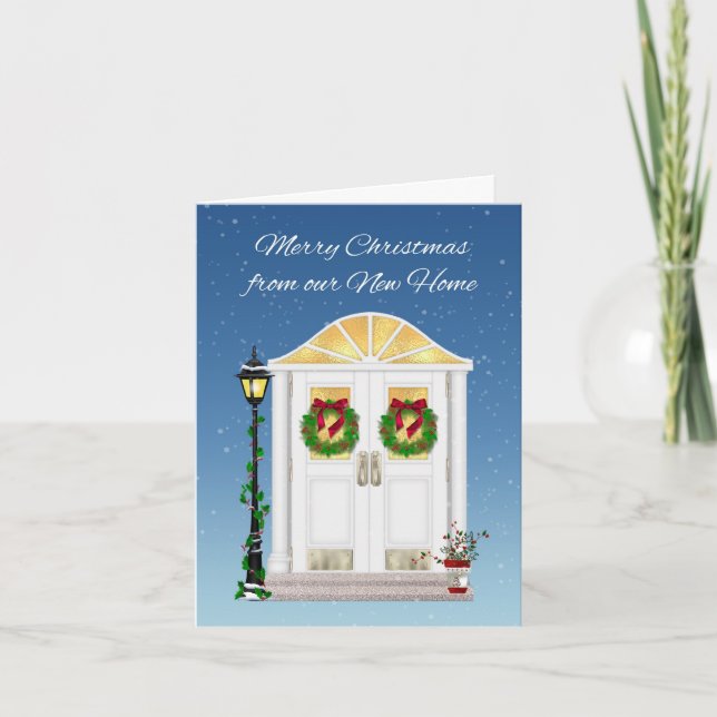 Helgdag, hem, Hälsning Helgkort (Framsida)