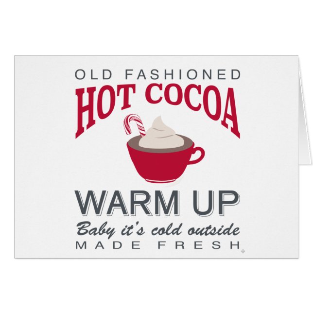 helgdag hett kakao OBS kort (Framsidan Horizontal)