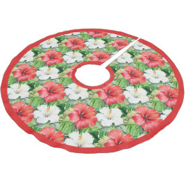 Helgdag HIbiscus Julgran Skirt Julgransmatta Borstad Polyester