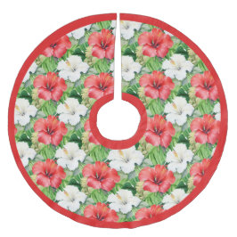 Helgdag HIbiscus Julgran Skirt Julgransmatta Borstad Polyester