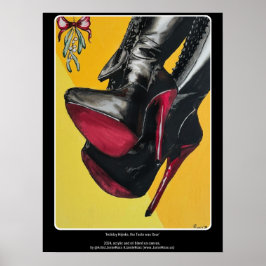 "Helgdag Hijinks, Taste var sur" målning på Poster