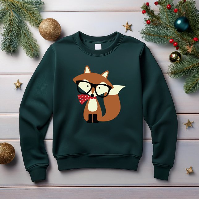 Helgdag Hipster Brown Fox T Shirt (Skapare uppladdad)