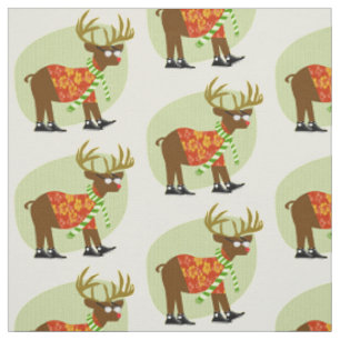 Helgdag Hipster Buck Tyg