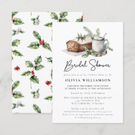 Helgdag Holly och Gräs Inbjudningskort för möhippa