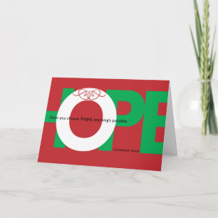 Helgdag HOPE-kort Helgkort