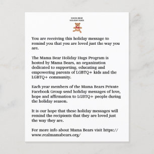 Helgdag Hugs Flyer