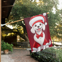 Helgdag Hund Weathersecure Personlig House Flagga