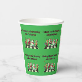 Helgdag Hustle Crossing in jul Pappra Kopp