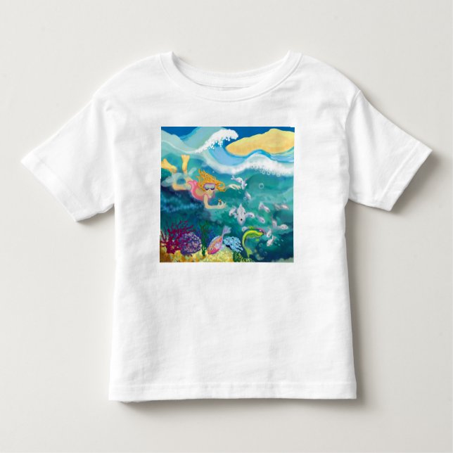 Helgdag i havet t-shirt (Framsida)