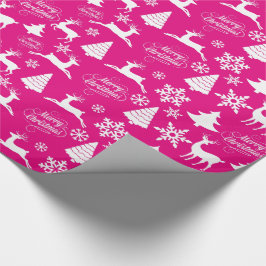 helgdag i shock rosa Papper Presentpapper