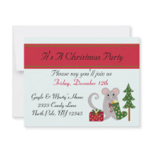 Helgdag inbjudan till julfest