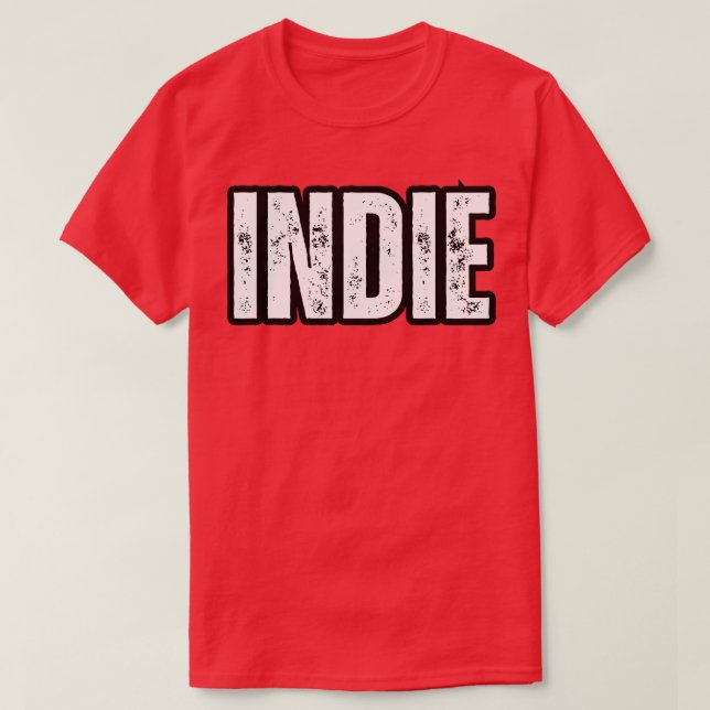 Helgdag Indie Namn Gift Birthday T Shirt (Design framsida)