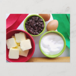 Helgdag Ingredienser vykort