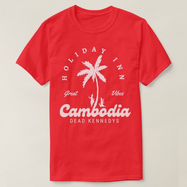 helgdag inn cambodia t shirt (Design framsida)