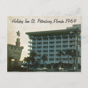 Helgdag Inn St. Petersburg Florida 1969 vykort