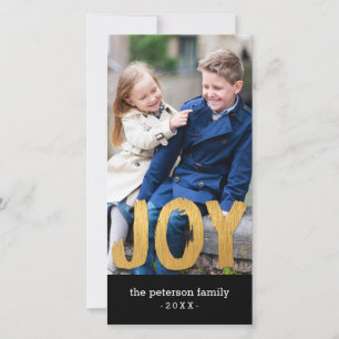 Helgdag Joy Helgdag Photo Card Julkort
