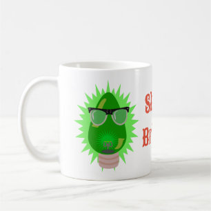 Helgdag Joy till Anpassningsbarna för Nerd Bulb-R Kaffemugg