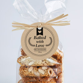 Helgdag jul Baking Kraft Gift Gåvor Etiketter