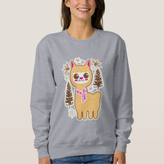 Helgdag jul Kawaii Llama T Shirt