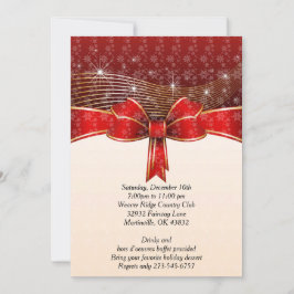 Helgdag jul Party Inbjudningar