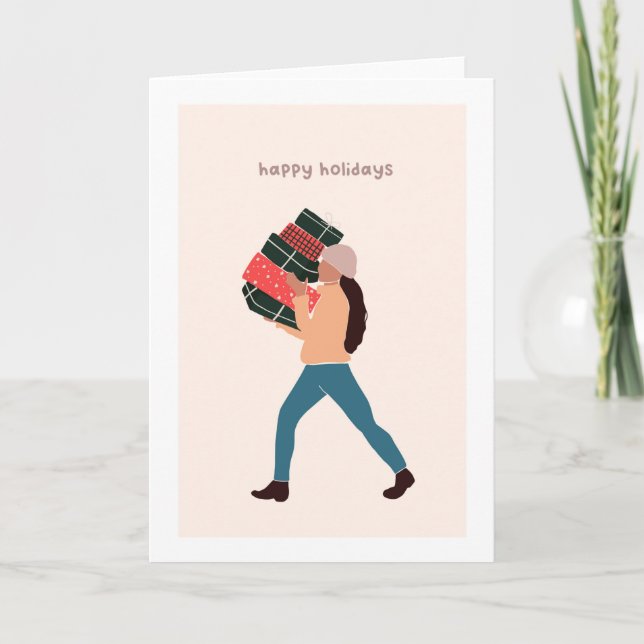 Helgdag jul Party Kort (Framsida)