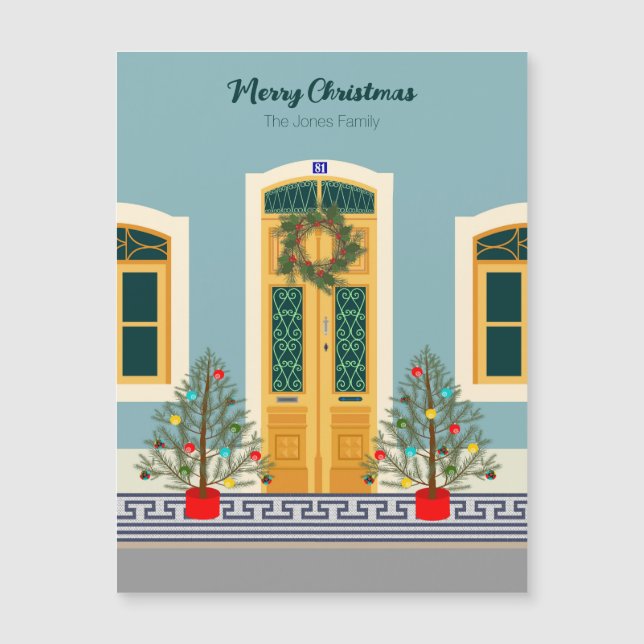 Helgdag jul - Portugisiskt festhus (Framsida)