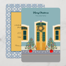 Helgdag jul - Portugisiskt festhus Kort