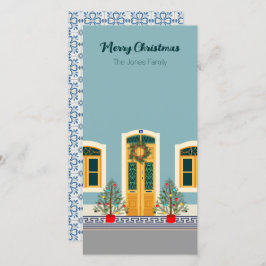 Helgdag jul - portugisiskt julkort