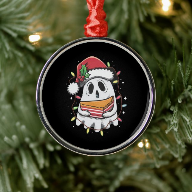 Helgdag Julafton i julklappen Ghost Santa Party Julgransprydnad Metall (Träd)