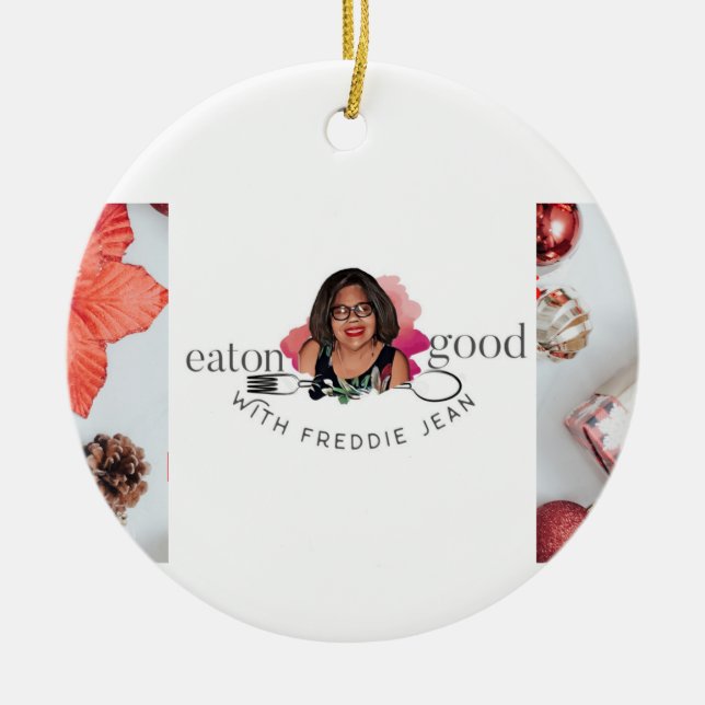 Helgdag Julgransprydnad Keramik (Framsidan)