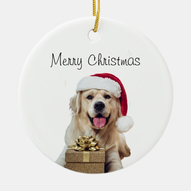 helgdag julgransprydnad keramik (Framsidan)