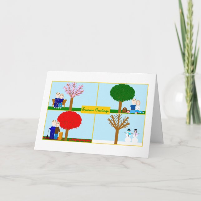 Helgdag/julhälsningkort Helgkort (Framsida)