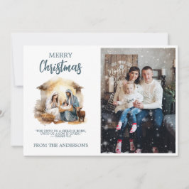 Helgdag julhälsningskort - nyhet julkort