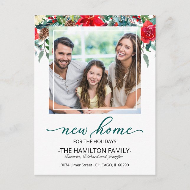 Helgdag Juli Flytta annonsfoto Helg Vykort (Framsida)