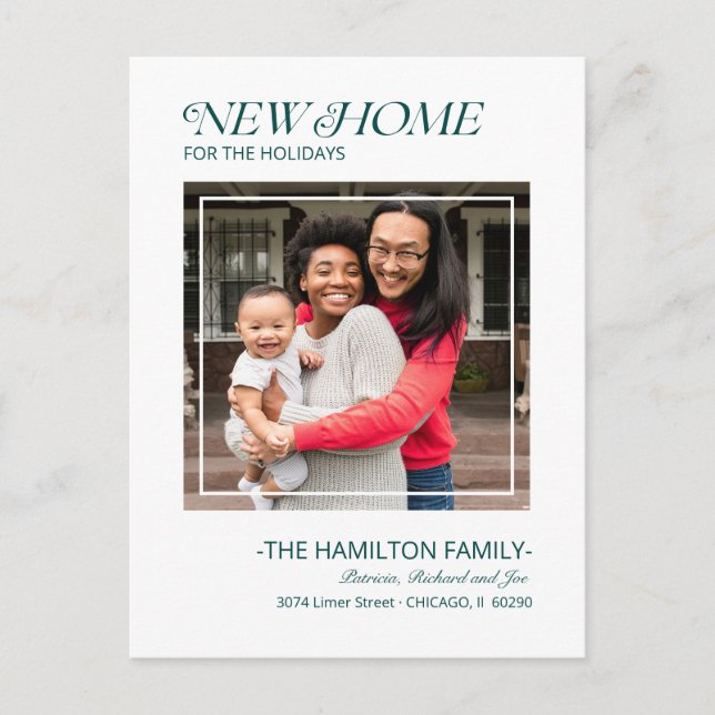 Helgdag Juli Flytta annonsfoto Helg Vykort (Framsida)