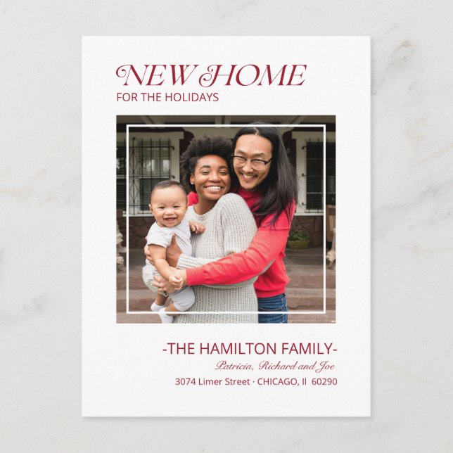 Helgdag Juli Flytta annonsfoto Helg Vykort (Framsida)