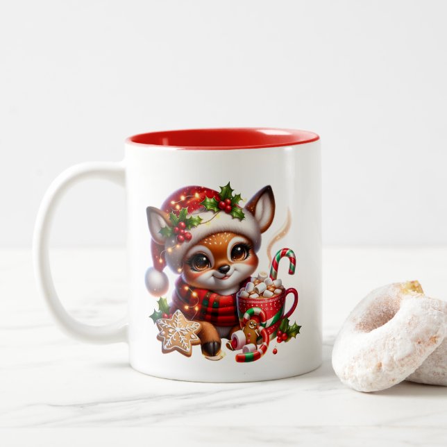 Helgdag julkaffe Mugg (Med munk)
