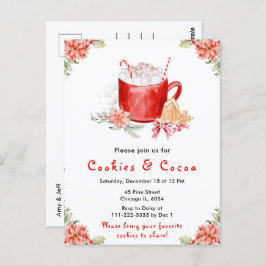 Helgdag Julkakor och kakaobröd Vykort