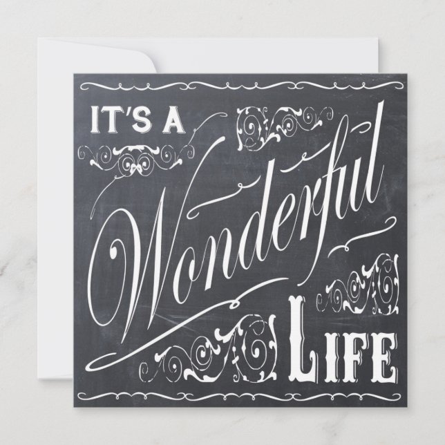 helgdag julkalkbräda julkort (Framsida)