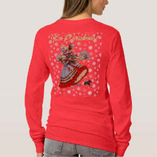 Helgdag Julköp Kvinnoshierarki T Shirt