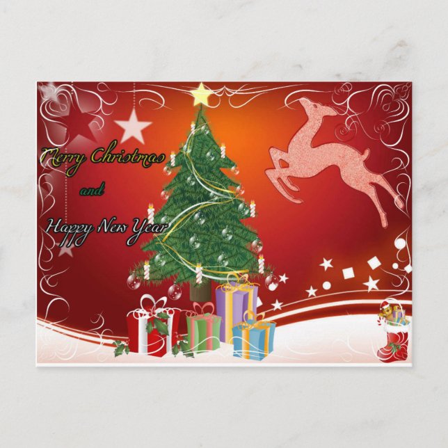 Helgdag julkort helg vykort (Framsida)