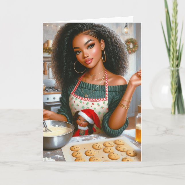 Helgdag julkort helgkort (Framsida)