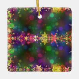 Helgdag julstjärnor julgransprydnad keramik