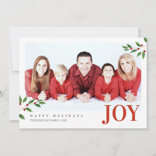 Helgdag JY Photo Greeting Card Julkort